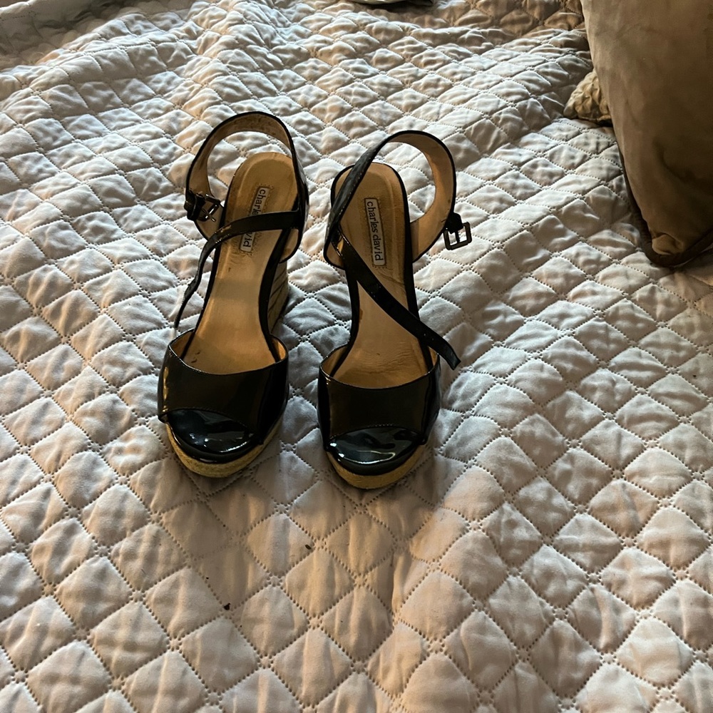 Charles David wedge sandal